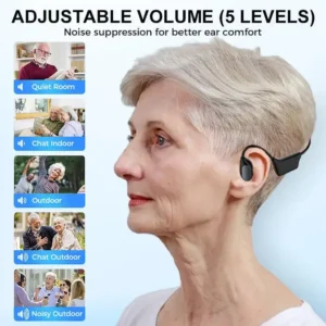 ⚡ 50K+ Sold | Ringminds™ Bone Conduction Smart Hearing Headphones – Clear Sound & Open-Ear Comfort