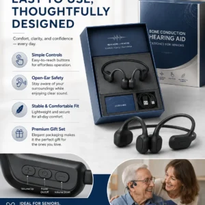 ⚡ 50K+ Sold | Ringminds™ Bone Conduction Smart Hearing Headphones – Clear Sound & Open-Ear Comfort