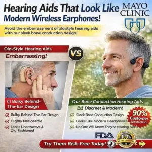 ⚡ 50K+ Sold | Ringminds™ Bone Conduction Smart Hearing Headphones – Clear Sound & Open-Ear Comfort