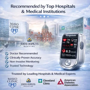 🔥Final 3 Hours : 🏆Ringminds™ Non-Invasive Blood Glucose Meter 99.9% Accuracy (Mayo Clinic Recommended)